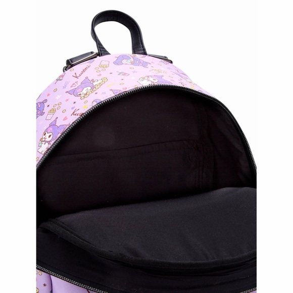 NEW Loungefly Sanrio Hello Kitty Kuromi Baku Snacks Mini Backpack - Picture 4 of 4
